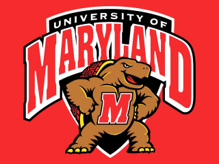 University of maryland logo red - the front of its free wallpaper