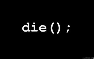 Black white photo word die - a white line free wallpaper for desktop