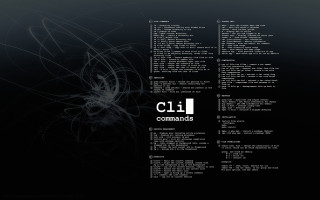 Black white computer screen cli - ascii art free wallpaper