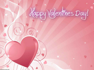 Valentines day card heart pink - a valentines day card free wallpaper