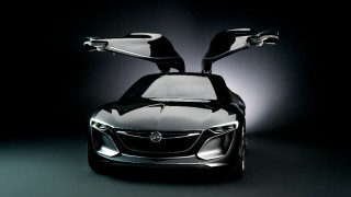 Futuristic car open doors dark - conroy maddox free wallpaper