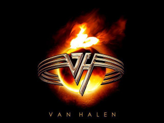 Flames ring van halen logo - album cover free wallpaper for desktop