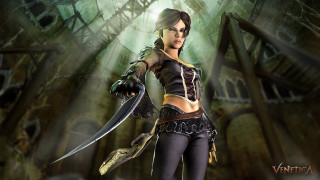 Woman sword dark room light - a dark room free wallpaper for desktop