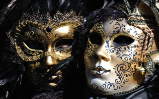 Black gold masks designs image - a mans face free wallpaper