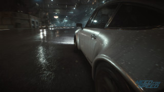 Car driving night rain street - rain free wallpaper for desktop