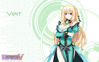 Anime girl blonde blue eyes - long blonde hair free wallpaper