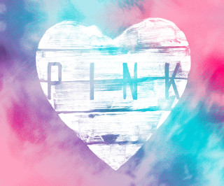 Heart phnk colorful background clouds - a colorful background free wallpaper