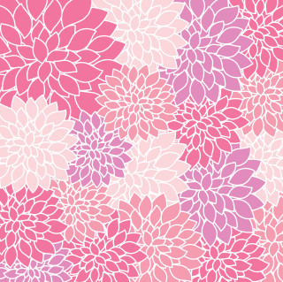 Pink white flower pattern background - flower free wallpaper for tablet