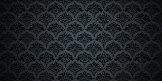 Dark blue leaves pattern black - a pattern of leaves free wallpaper for desktop