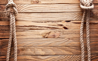 Rope wooden wall knot end - fine texture free wallpaper