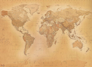World map countries brown background - the country free wallpaper