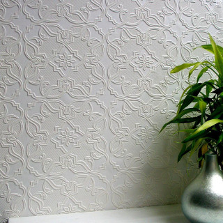 Plant silver vase shelf wallpaper - a plant free wallpaper for tablet