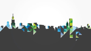 City skyline buildings background white - arlington nelson lindenmuth free wallpaper