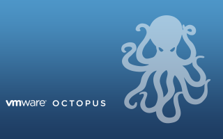 Blue octopus white octopus vmware - a wireframe diagram free wallpaper