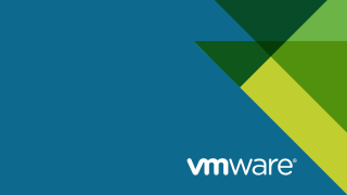 Blue green background vmware logo - objective abstraction free wallpaper for desktop