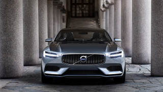 Volvo car tunnel pillars building - column free wallpaper