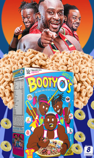 Cereal box two men background - professional digital art free wallpaper