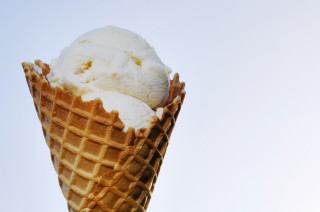 Ice cream waffle cone sunny - a sunny day free wallpaper for desktop