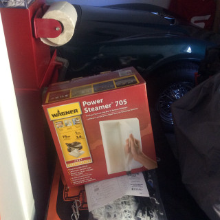 Power sealer box car garage - a roll of tape free wallpaper