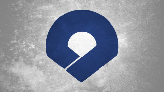 Blue pin white tip gray - a white tip free wallpaper