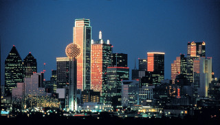 City skyline tall buildings nighttime 2 - tall building free wallpaper