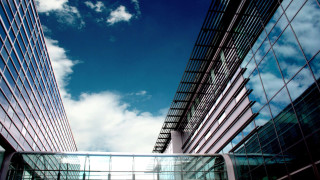 Tall buildings sky background clouds 3 - a couple free wallpaper