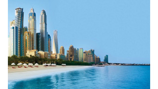 Beach chairs umbrellas sand city - chair and umbrellas free wallpaper