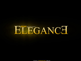 Black background elegance gold letters - a flemish baroque free wallpaper for desktop