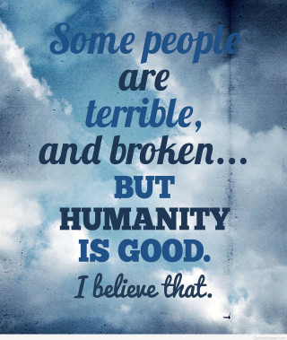 Sky clouds human rights quote - free other wallpaper for mobile