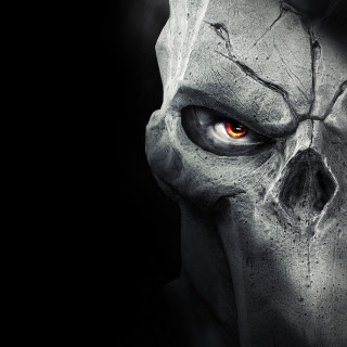 Demonic face red eyes skull 2 - demonic free wallpaper for tablet