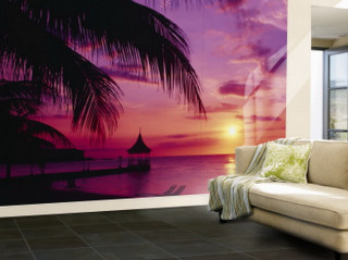 Living room couch painting wall - photorealistic imagery free wallpaper