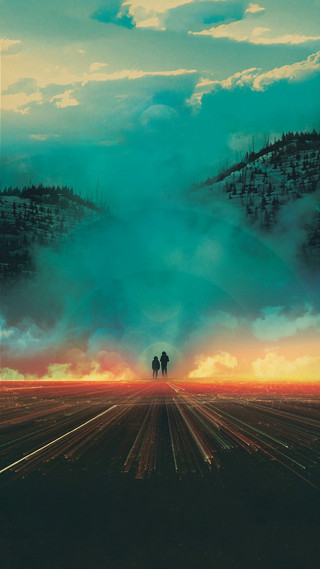 Couple people field cloudy sky 3 - filip hodas free wallpaper for mobile