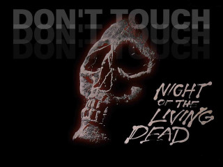 Black white skull night living - david firth free wallpaper