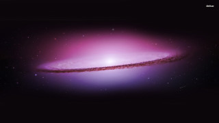 Purple galaxy stars black background - david free wallpaper for desktop