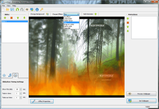Forest fire screenshot background text - a forest free wallpaper