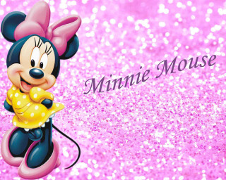 Minnie mouse yellow teddy bear - pixar and disney animation free wallpaper
