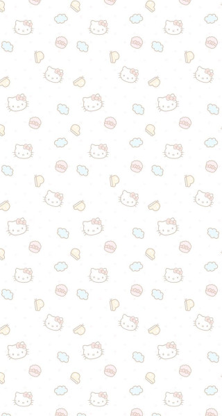 White background colored objects variety - free cats wallpaper for mobile