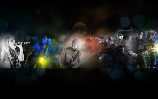 Group people dark room spotlights - dan smith free wallpaper for desktop