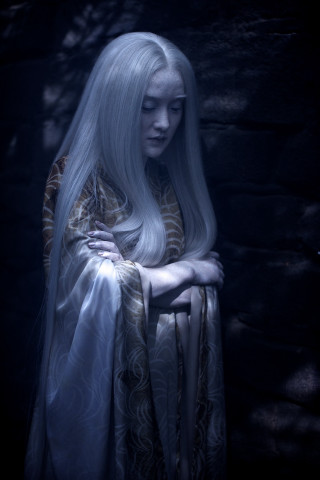Woman long white hair white - long white hair free wallpaper for mobile