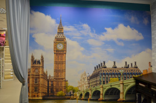 Big ben london mural art - david young cameron free wallpaper for desktop