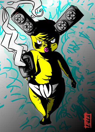 Cartoon character gun hat yellow - loony toon free wallpaper for mobile