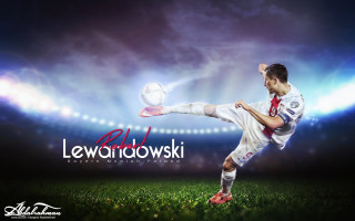 Man kicking soccer ball field 15 - a man kicking free wallpaper