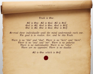 Truth is one poem paper - a poem free wallpaper