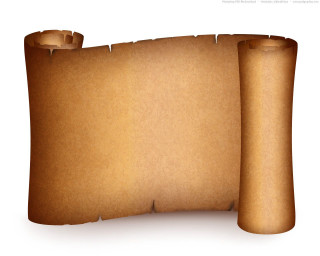 Scroll hole torn paper middle - paper texture free wallpaper