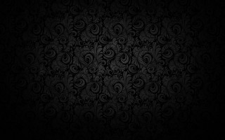Black swirl leaves minimalism greyscale - a black wallpaper free wallpaper