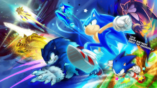 Cartoon sonic character rocket background - anton graff free wallpaper