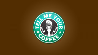Starbucks logo woman face tell - a womans face free wallpaper for desktop
