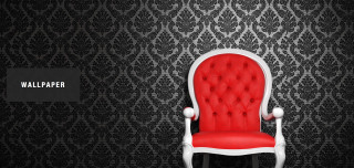 Red chair wallpaper black white - pattern free wallpaper for desktop