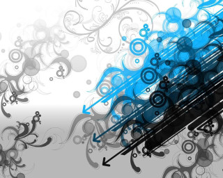 Blue black abstract background white 2 - abstract background free wallpaper