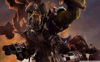 Giant robot huge mouth armor - a huge head free wallpaper